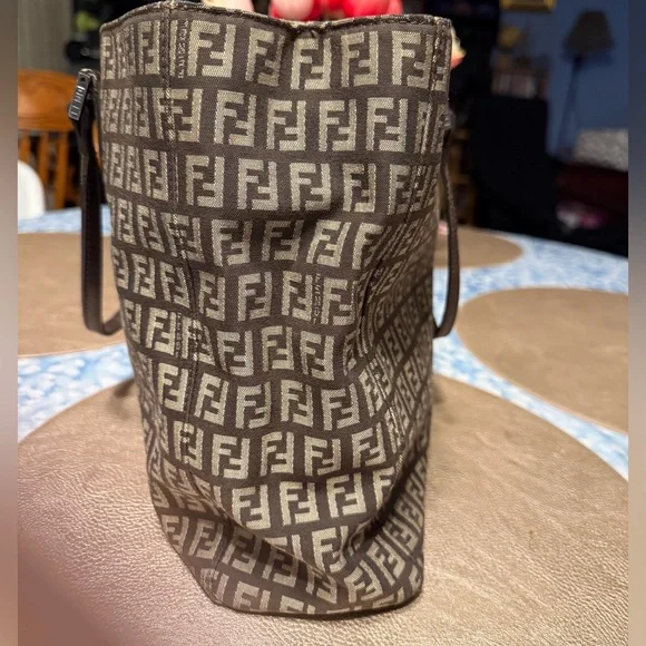 Fendi Zucca Handbag-Small - Picture 5 of 12